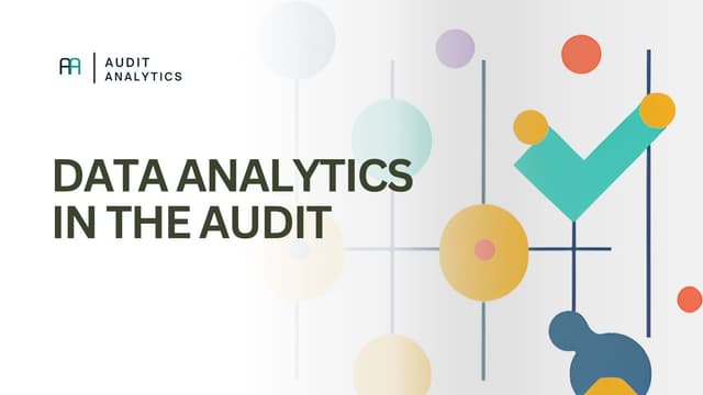 The Audit Analytics | Practical Help for Audit Data Analysis | The ...