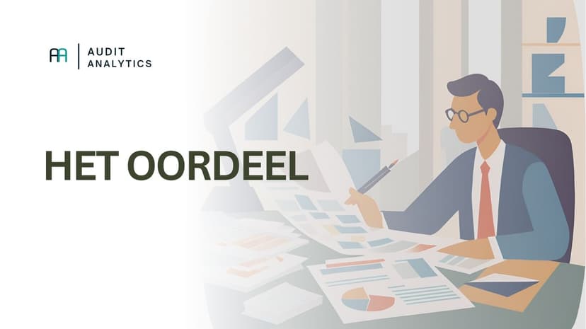 Welke oordelen kan een auditor geven?