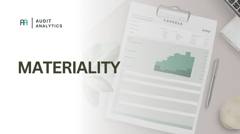 What is materiality?