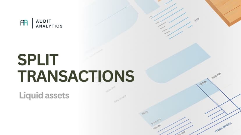 Checking for Split Transactions