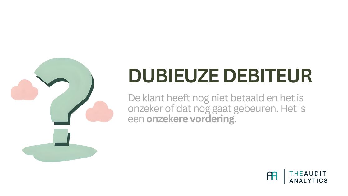 Dubieuze debiteuren betekenis