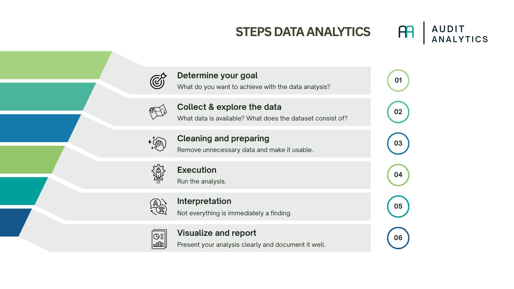 Data analytics audit steps